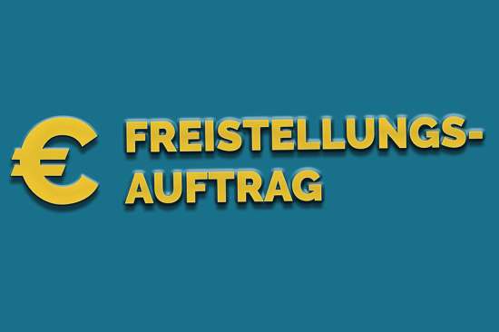 Foto: Freistellungsauftrag